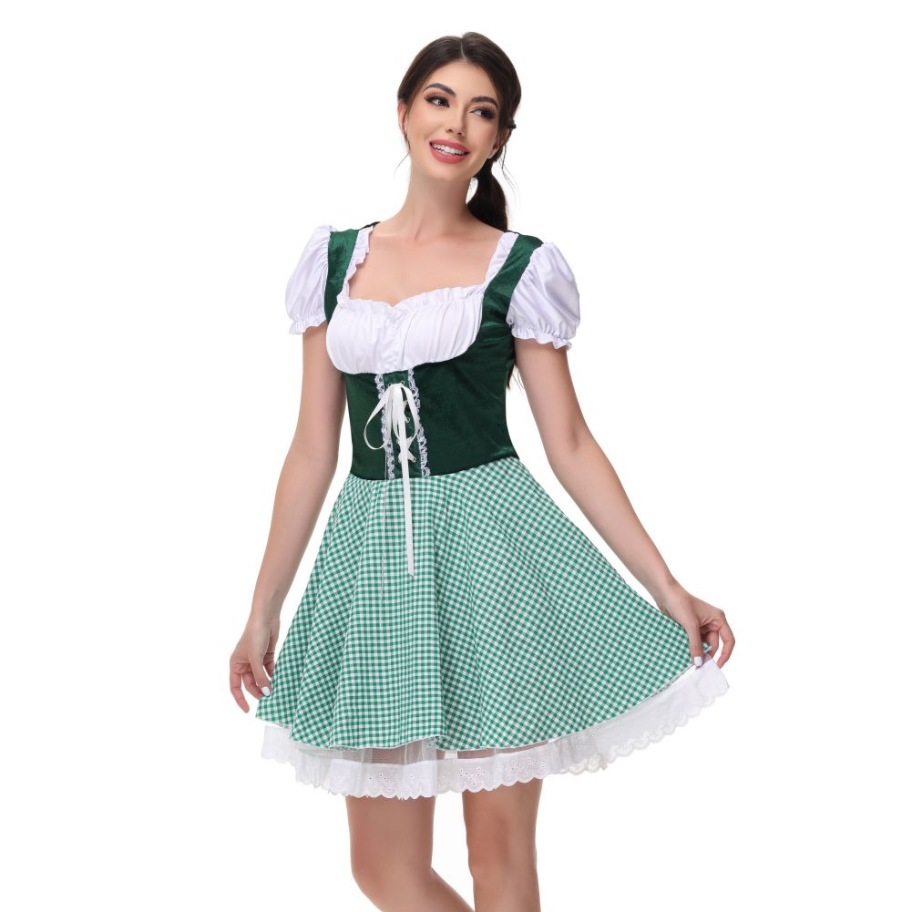 Womens German Oktoberfest Costume for Traditional Bavarian Carnival Halloween